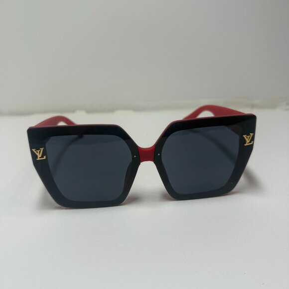 Red Louis Vuitton Sunglasses One Size - Picture 1 of 9